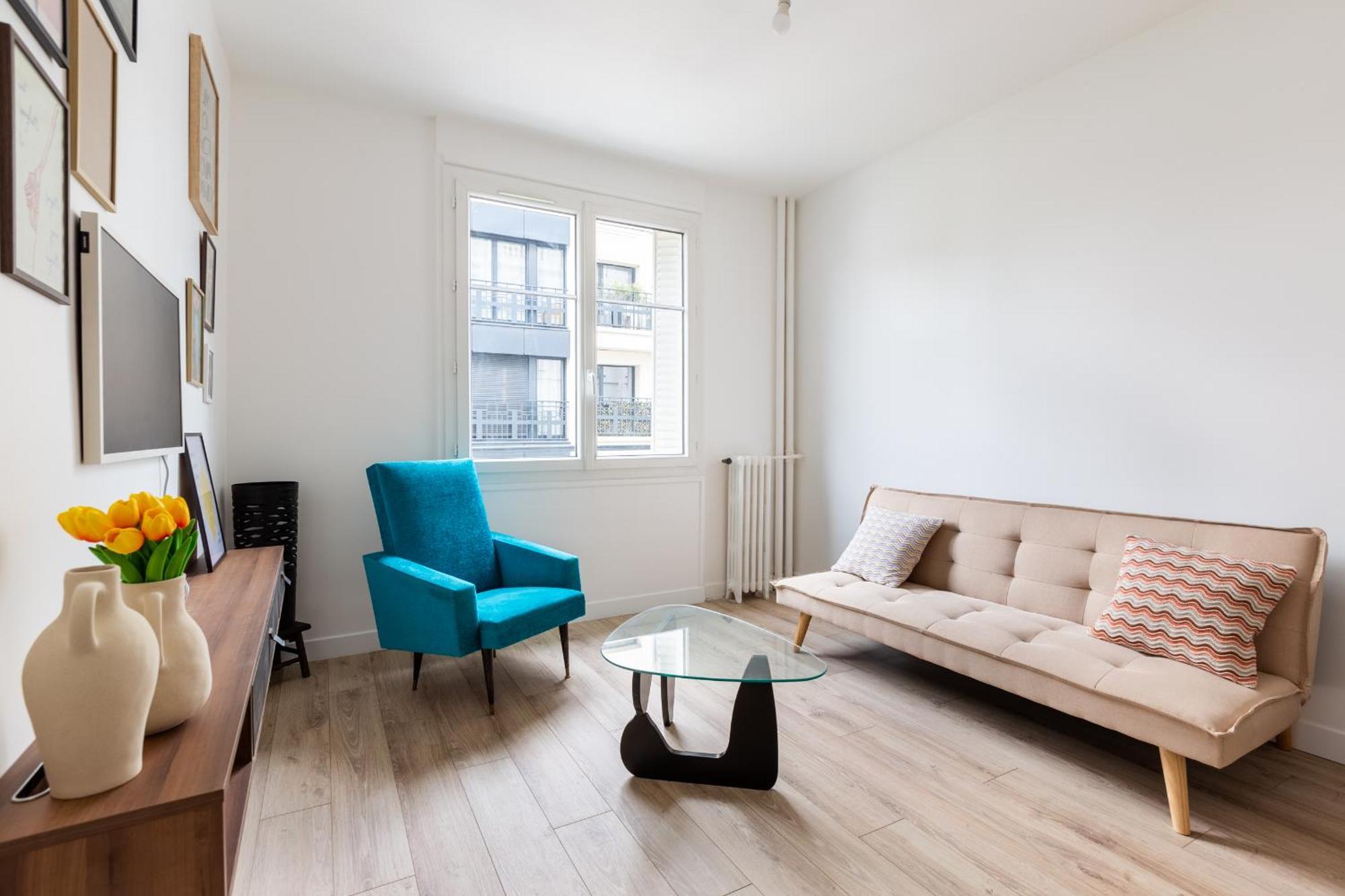 Апартаменты 2 Pieces-Moderne-Proche Paris Левалуа-Пере Экстерьер фото